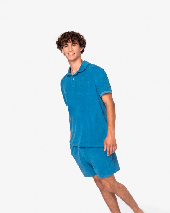 Polo personnalisable NATIVE SPIRIT Polo écoresponsable en éponge homme
