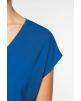 T-shirt NATIVE SPIRIT Ecologisch baggy dames-T-shirt V-hals voor bedrukking & borduring