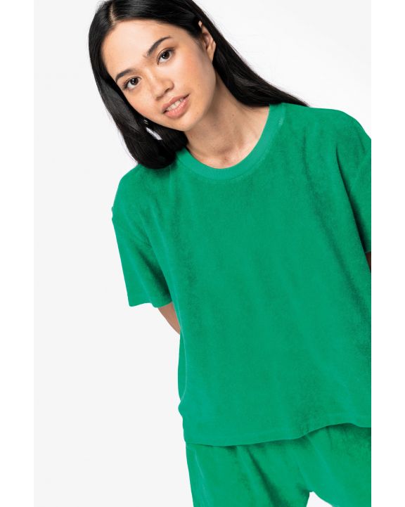 T-Shirt NATIVE SPIRIT Umweltfreundliches Damen-T-Shirt aus Frottee personalisierbar