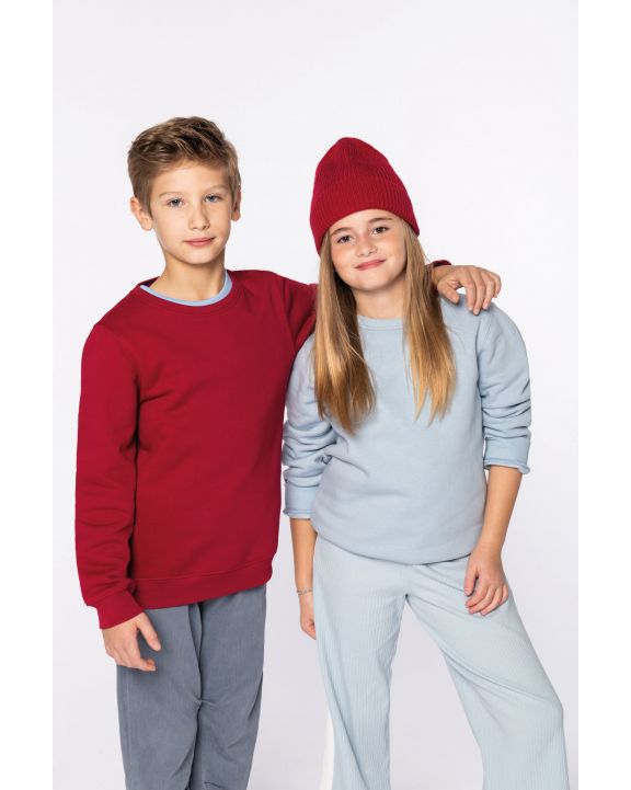 Sweatshirt NATIVE SPIRIT Umweltfreundliches Sweatshirt mit Rundhalsausschnitt für Kinder personalisierbar