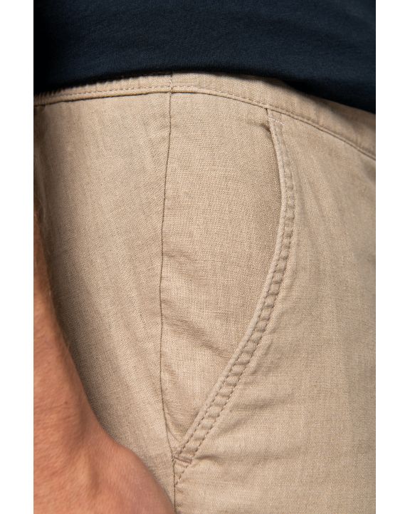 Pantalon personnalisable NATIVE SPIRIT Pantalon écoresponsable en lin et coton bio homme