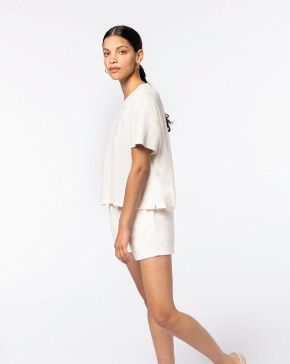 Bermuda & short personnalisable NATIVE SPIRIT Short écoresponsable en éponge femme