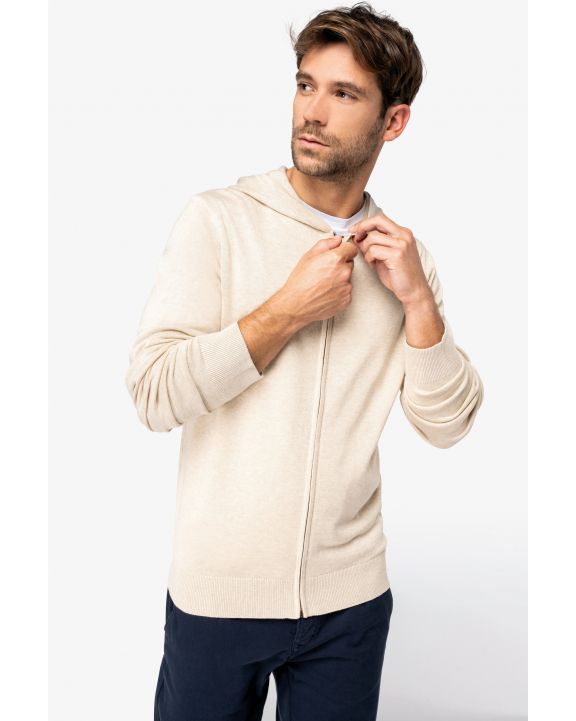 Sweatshirt NATIVE SPIRIT Umweltfreundlicher Herrenkapuzenpullover aus Lyocell personalisierbar