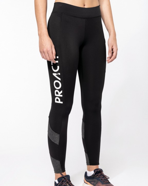 Pantalon personnalisable PROACT Legging de padel bicolore femme