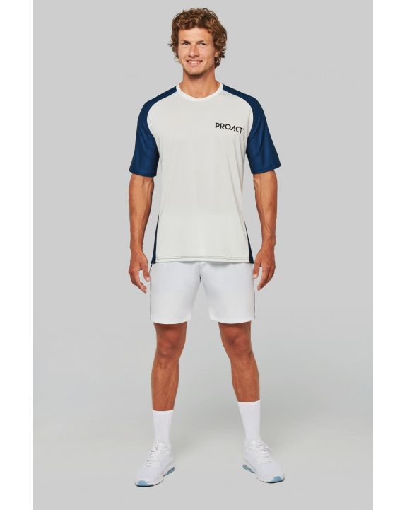 T-shirt personnalisable PROACT T-shirt de padel bicolore à manches raglan homme