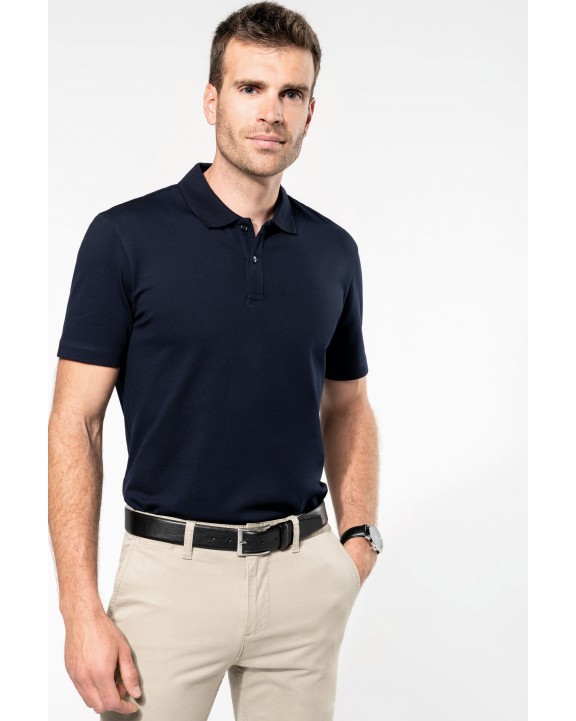 Polo personnalisable KARIBAN Polo Supima® manches courtes homme