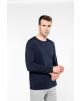 T-shirt personnalisable KARIBAN T-shirt Supima® col rond manches longues homme