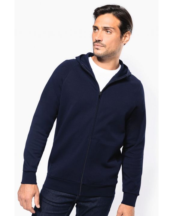 Veste zippée discount a capuche homme