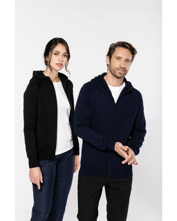 Sweat-shirt personnalisable KARIBAN Veste zippée à capuche femme