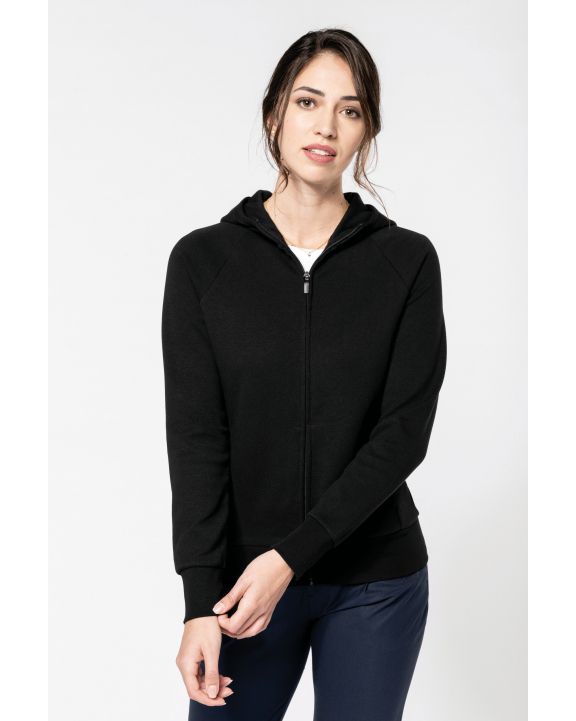 Sweat-shirt personnalisable KARIBAN Veste zippée à capuche femme