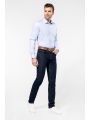 Chemise personnalisable KARIBAN Chemise Oxford pinpoint manches longues homme