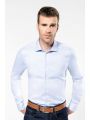 Chemise personnalisable KARIBAN Chemise Oxford pinpoint manches longues homme