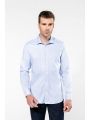 Chemise personnalisable KARIBAN Chemise Oxford pinpoint manches longues homme