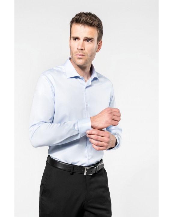 Chemise personnalisable KARIBAN Chemise twill manches longues homme