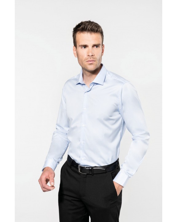 Chemise personnalisable KARIBAN Chemise twill manches longues homme