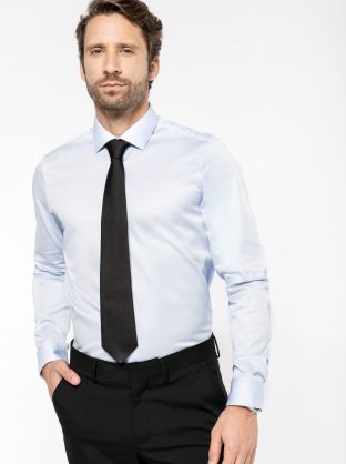 Chemise twill manches longues homme