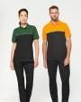 Polo personnalisable WK. DESIGNED TO WORK Polo bicolore écoresponsable manches courtes unisexe