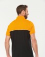 Polo personnalisable WK. DESIGNED TO WORK Polo bicolore écoresponsable manches courtes unisexe
