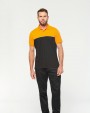 Polo personnalisable WK. DESIGNED TO WORK Polo bicolore écoresponsable manches courtes unisexe