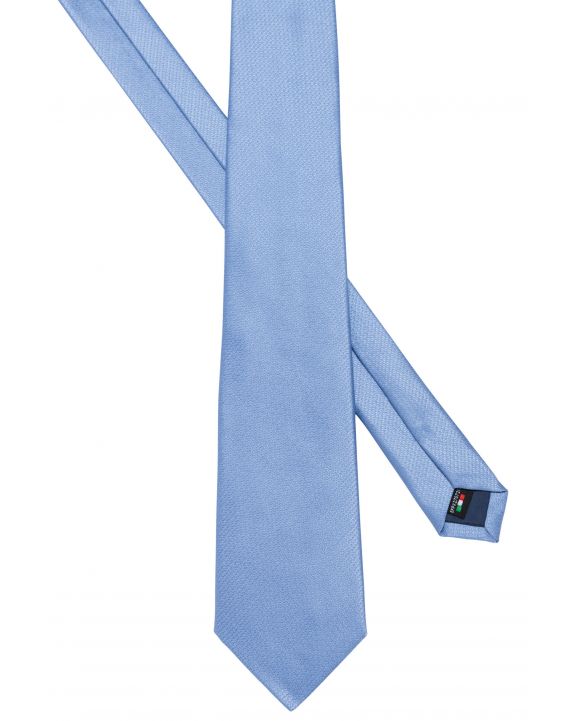 Bandana, foulard & das KARIBAN Zijden jacquard-stropdas heren voor bedrukking & borduring