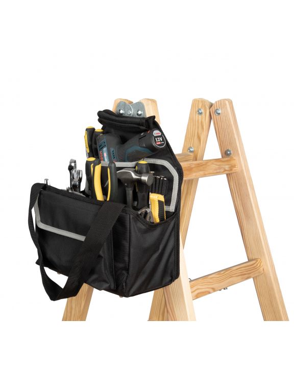 Tasche WK. DESIGNED TO WORK An tragbare Leitern anpassbare Werkzeugtasche personalisierbar