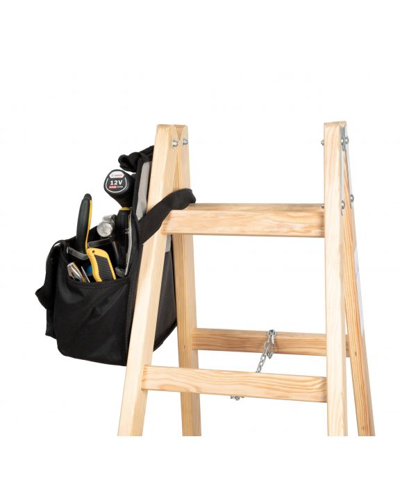 Tas & zak WK. DESIGNED TO WORK Gereedschapstas, aanpasbaar aan draagbare ladders voor bedrukking & borduring