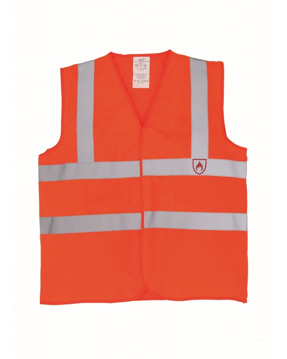 Gilet de sécurité personnalisable YOKO Gilet haute visibilité & LSF (chaleur et flamme)