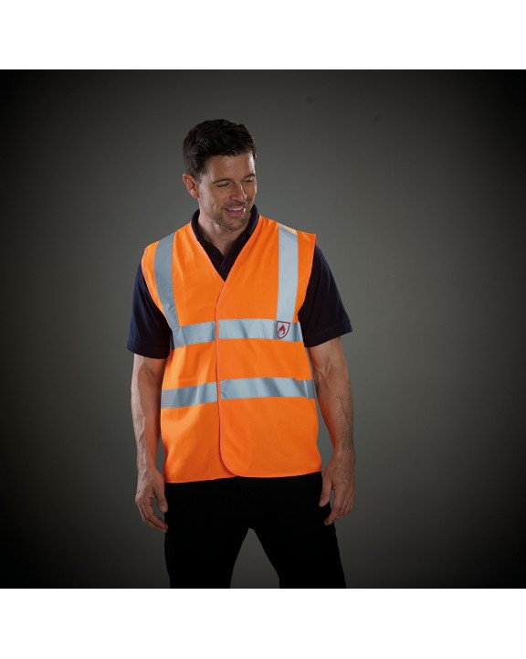 Gilet de sécurité personnalisable YOKO Gilet haute visibilité & LSF (chaleur et flamme)