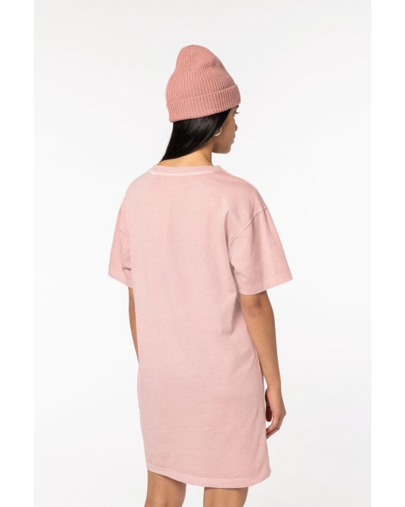 Kleid NATIVE SPIRIT Umweltfreundliches ausgewaschenes Damen-T-Shirt-Kleid personalisierbar