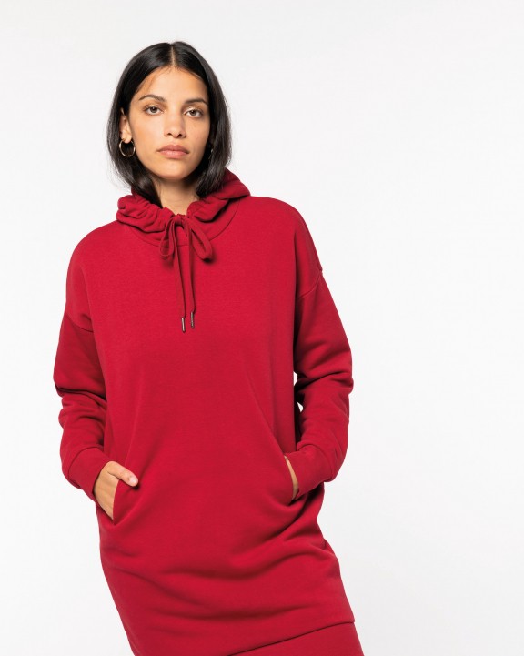 Robe personnalisable NATIVE SPIRIT Robe sweat-shirt écoresponsable à capuche femme