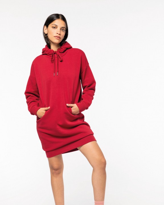 Robe personnalisable NATIVE SPIRIT Robe sweat-shirt écoresponsable à capuche femme