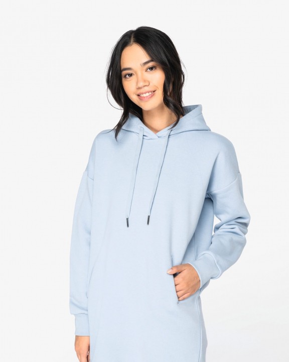 Robe personnalisable NATIVE SPIRIT Robe sweat-shirt écoresponsable à capuche femme