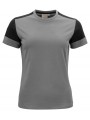 PRINTER T-SHIRT PRIME FEMME anthracite/noir personnalisable