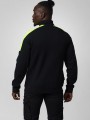Sweat-shirts à personnaliser PROJOB 2129 SWEATSHIRT PRIO BICOLORE FULL ZIP noir/jaune