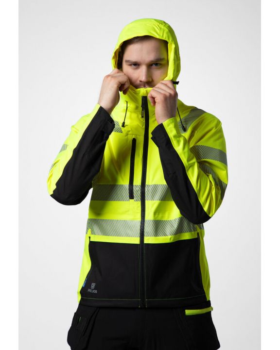 Jacke PROJOB 6416 Shelljacke EN ISO 20471 Klasse 3/2 personalisierbar