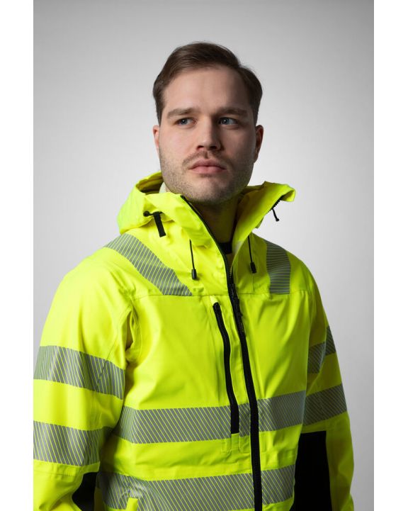 Jacke PROJOB 6416 Shelljacke EN ISO 20471 Klasse 3/2 personalisierbar