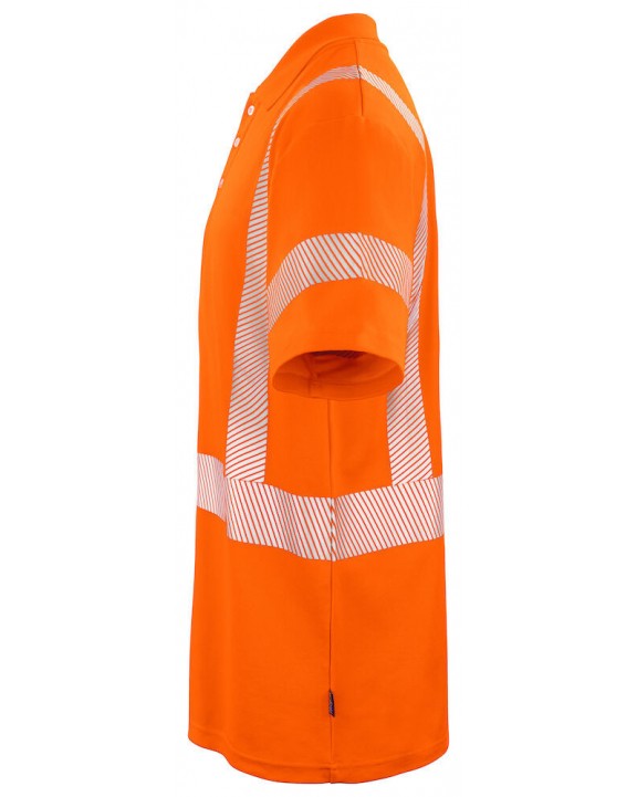 Polo personnalisable PROJOB 6015 PIQUE BI MATIERE EN ISO 20471 CLASSE 2/3