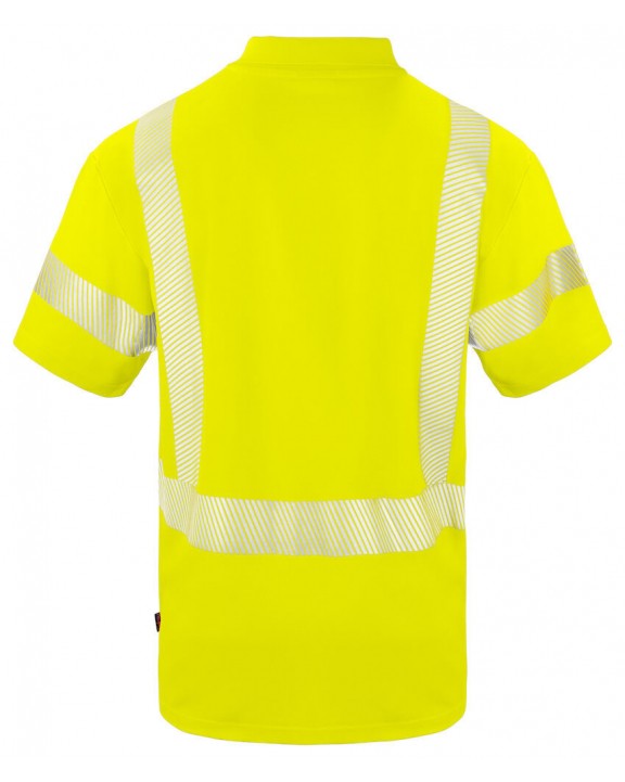 Polo personnalisable PROJOB 6015 PIQUE BI MATIERE EN ISO 20471 CLASSE 2/3