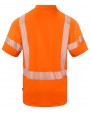 Polo personnalisable PROJOB 6015 PIQUE BI MATIERE EN ISO 20471 CLASSE 2/3