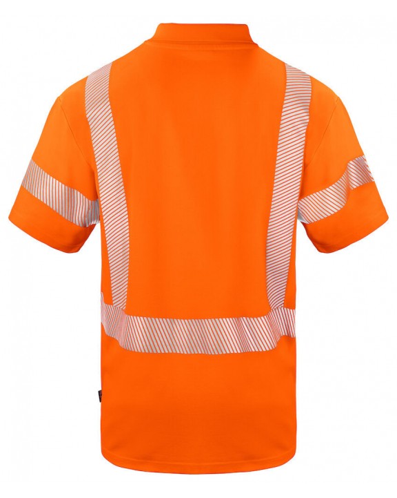 Polo personnalisable PROJOB 6015 PIQUE BI MATIERE EN ISO 20471 CLASSE 2/3
