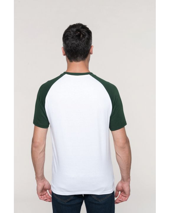 T-Shirt KARIBAN Baseball-Shirt, zweifarbig personalisierbar