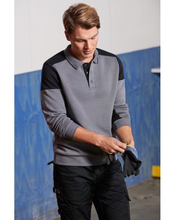 Sweater PRINTER POLOSWEATER PRIME voor bedrukking & borduring