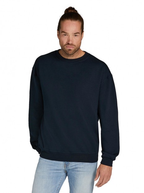 Sweat-shirts à personnaliser SG CLOTHING Unisex Crew Sweat bleu marine