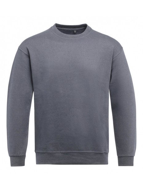 SG CLOTHING Unisex Crew Sweat charcoal personnalisable