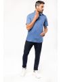 Chemise personnalisable KARIBAN Chemise popeline polycoton manches courtes entretien facile homme