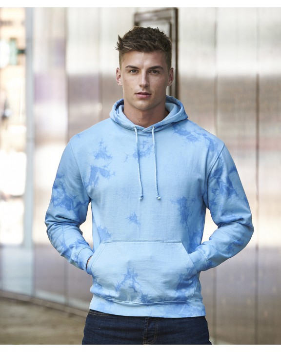Sweater AWDIS TIE-DYE HOODIE voor bedrukking &amp; borduring