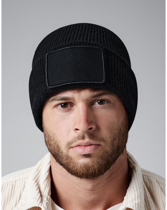 Mütze, Schal & Handschuh BEECHFIELD Thinsulate™-Mütze mit abnehmbarem Patch personalisierbar
