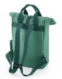 Sac & bagagerie personnalisable BAG BASE RECYCLED MINI TWIN HANDLE ROLL-TOP LAPTOP BACKPACK