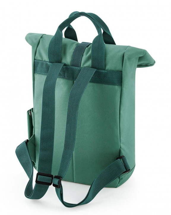 Sac & bagagerie personnalisable BAG BASE RECYCLED MINI TWIN HANDLE ROLL-TOP LAPTOP BACKPACK
