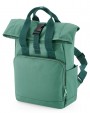Sac & bagagerie personnalisable BAG BASE RECYCLED MINI TWIN HANDLE ROLL-TOP LAPTOP BACKPACK